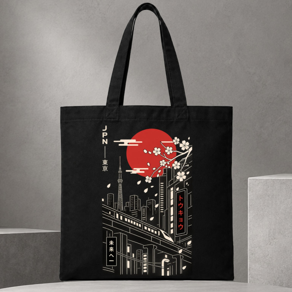Bolsa negra JPN Tokyo Sakura