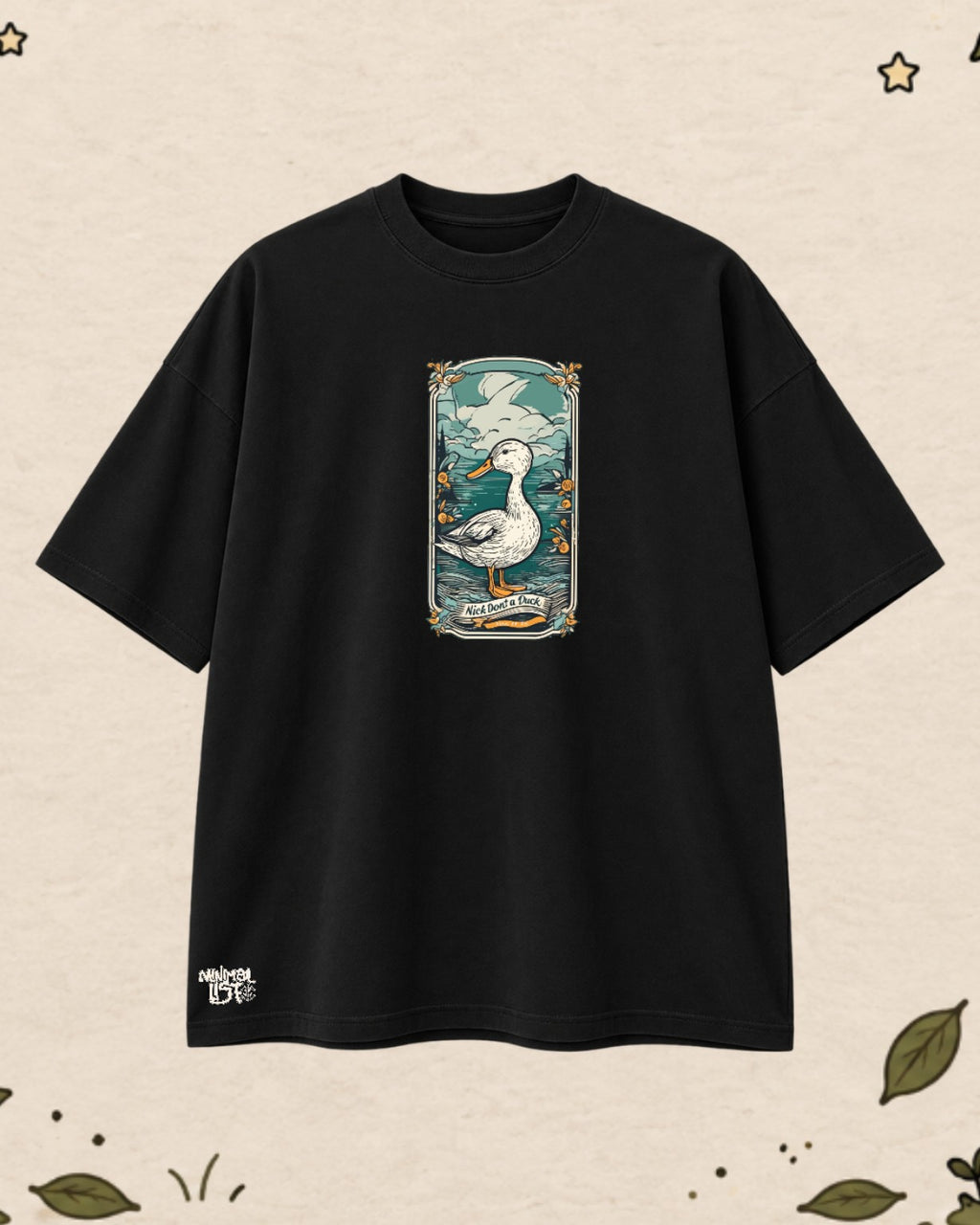 Nick Don't Duck — Camiseta ANT posterior