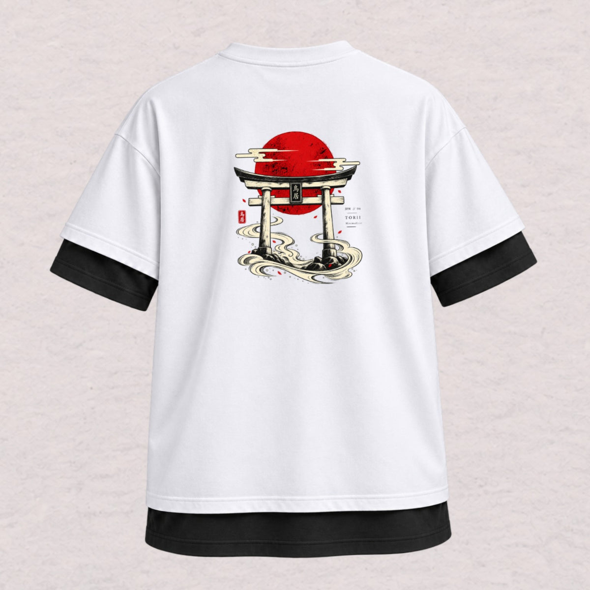 Torii Passage — Camiseta Oversize JPN posterior