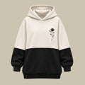 Midnight Bloom — Hoodie Flowers frente