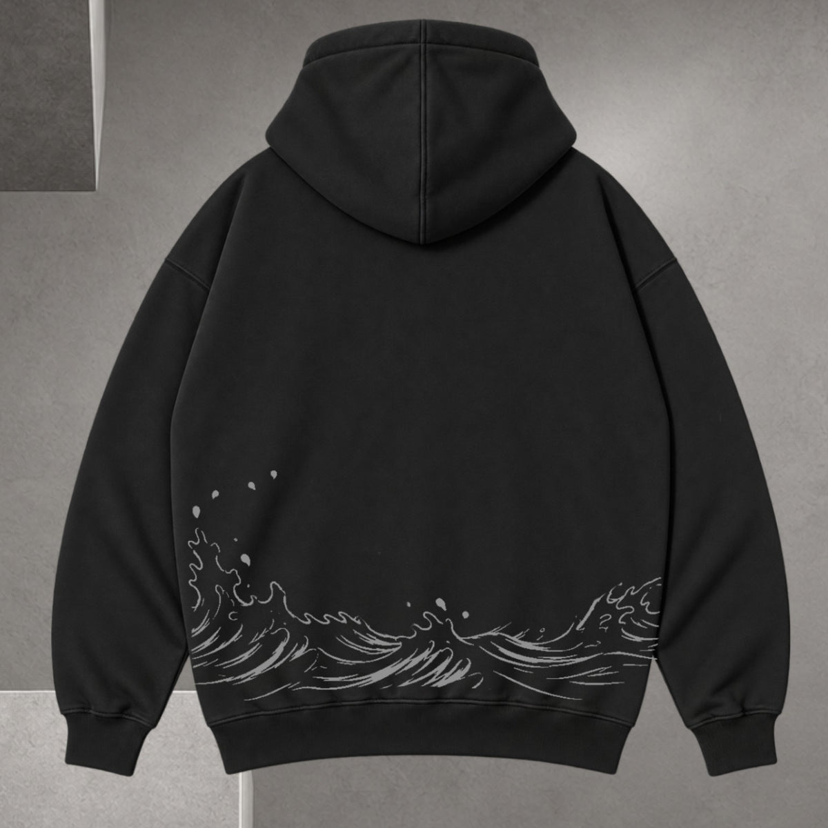 Hoodie Ant Vol 5 negro vista trasera
