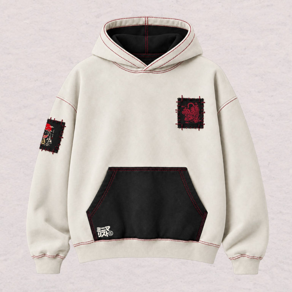 Aka Tora Patch — Hoodie Oversize JPN frontal
