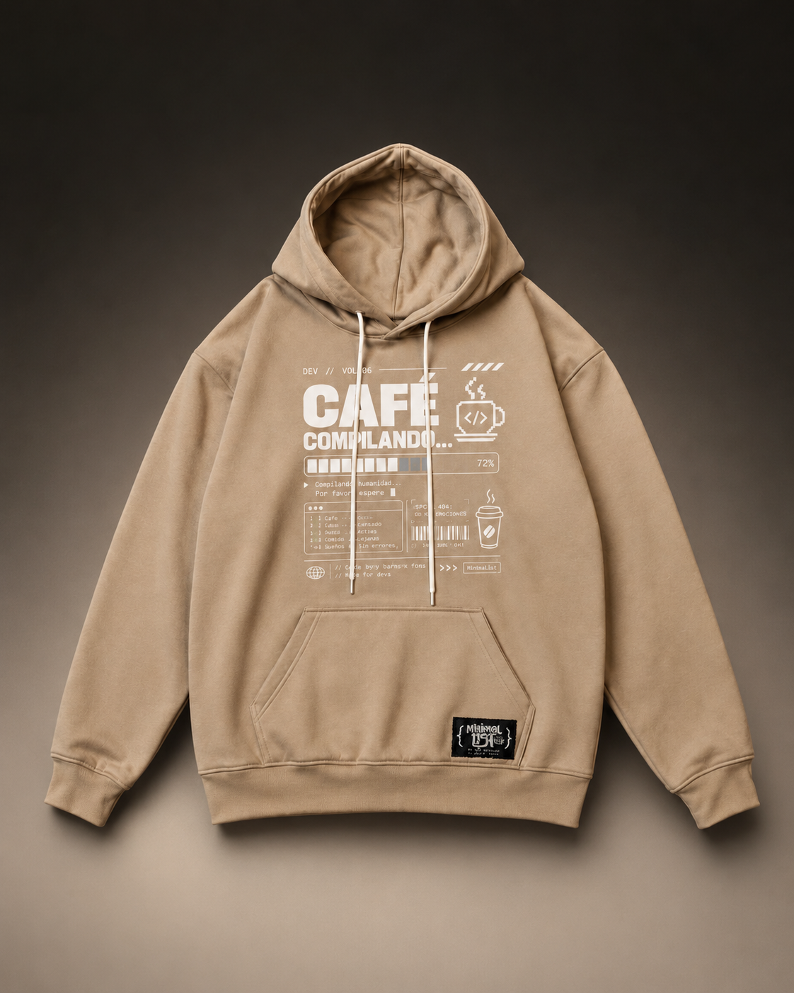 Café Compilando — Hoodie DEV Vol.6