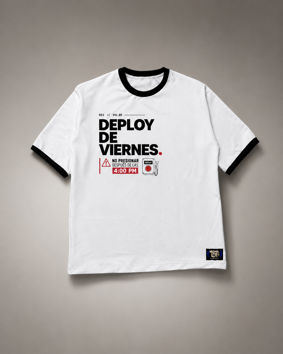 Deploy de Viernes — Camiseta DEV Vol.5