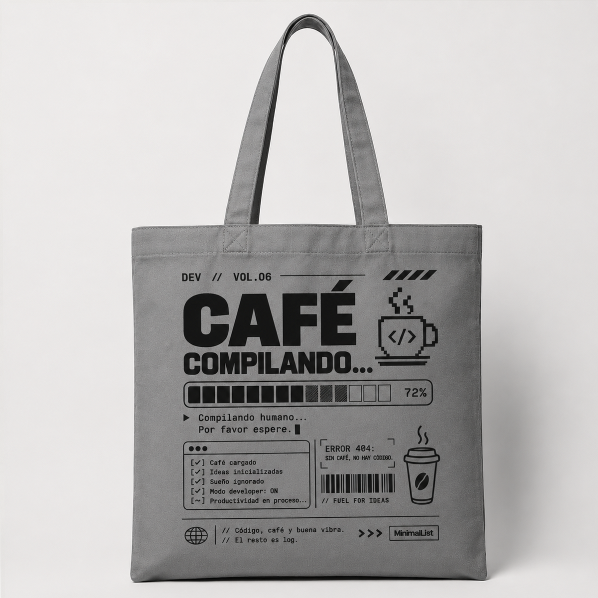 Café Compilando — Tote DEV