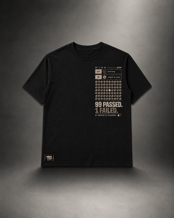 CTRL+Z — Camiseta DEV Vol.7