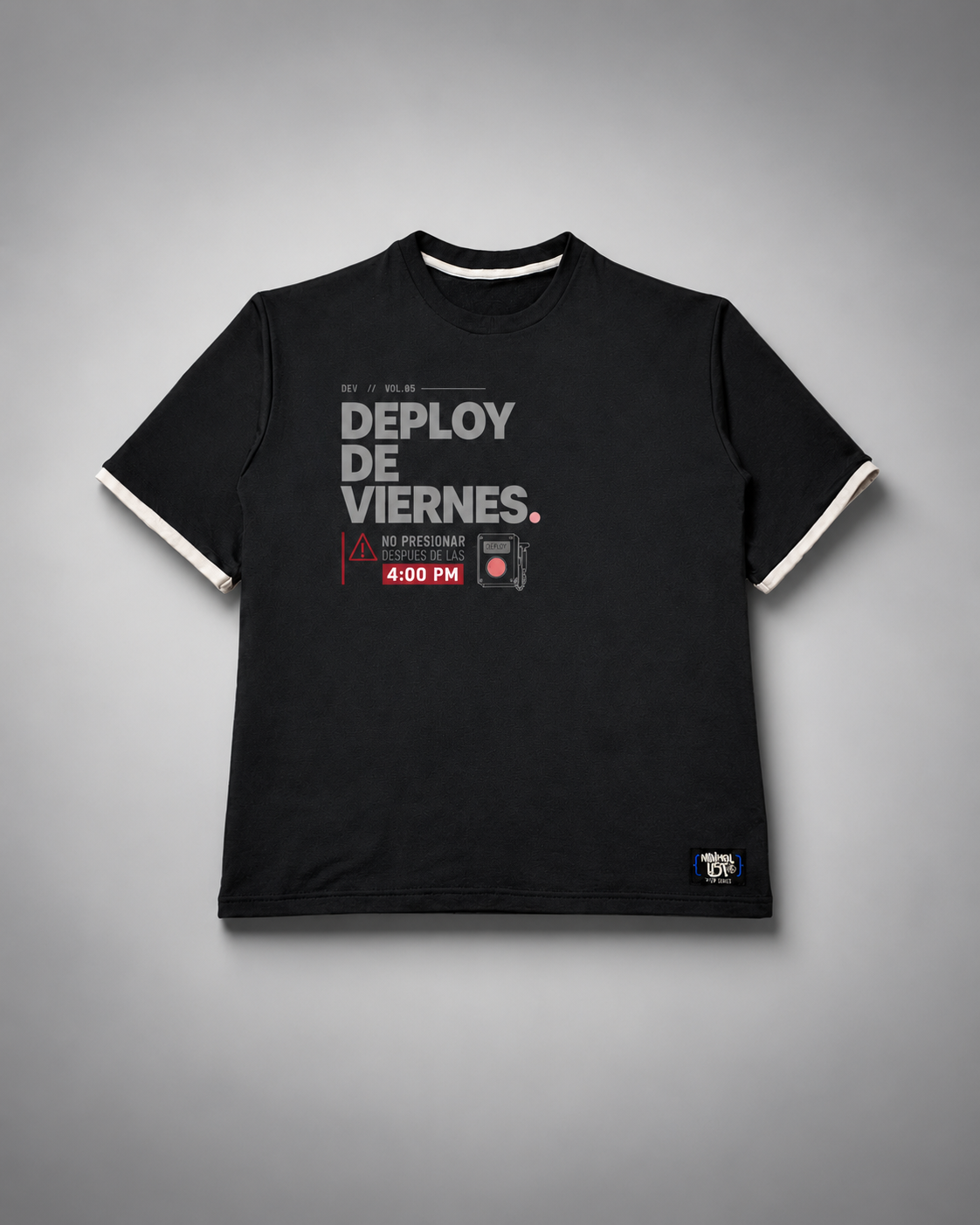 Deploy de Viernes — Camiseta DEV Vol.5